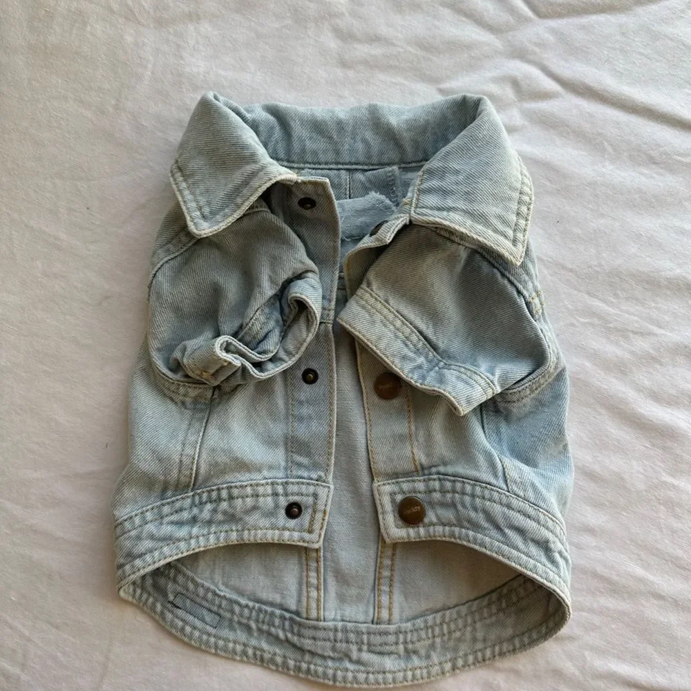 NWOT Pets Denim Jacket